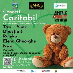 Super concert caritabil la Ploiești pentru un nou centru de primiri urgențe și triaj la Spitalul Copiilor